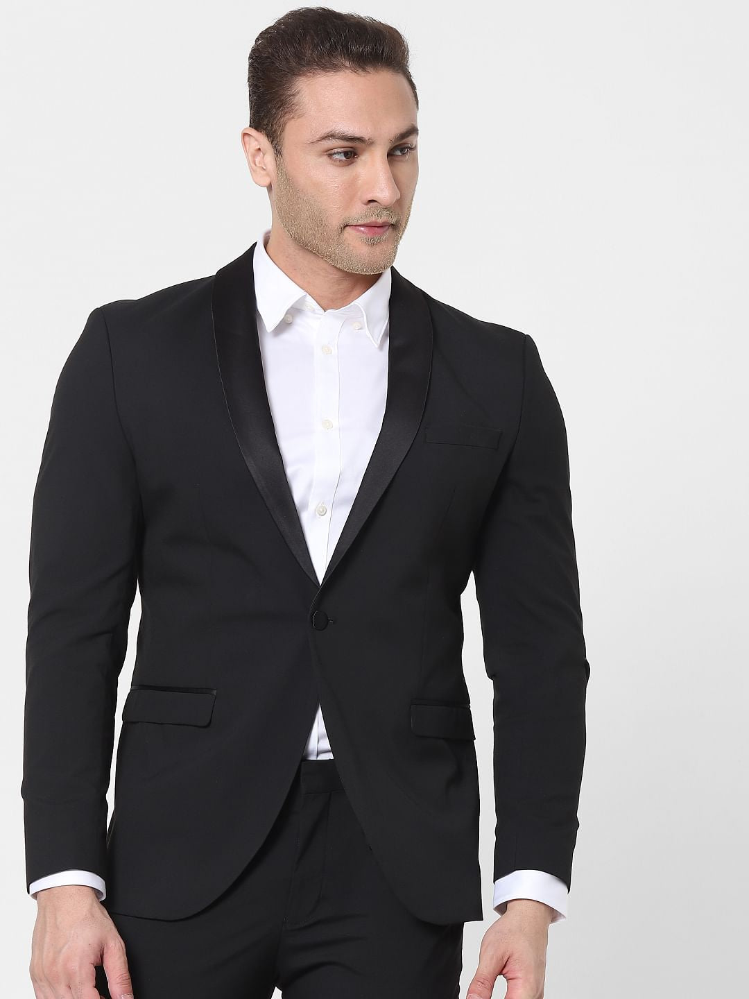 Black Slim Fit Blazer