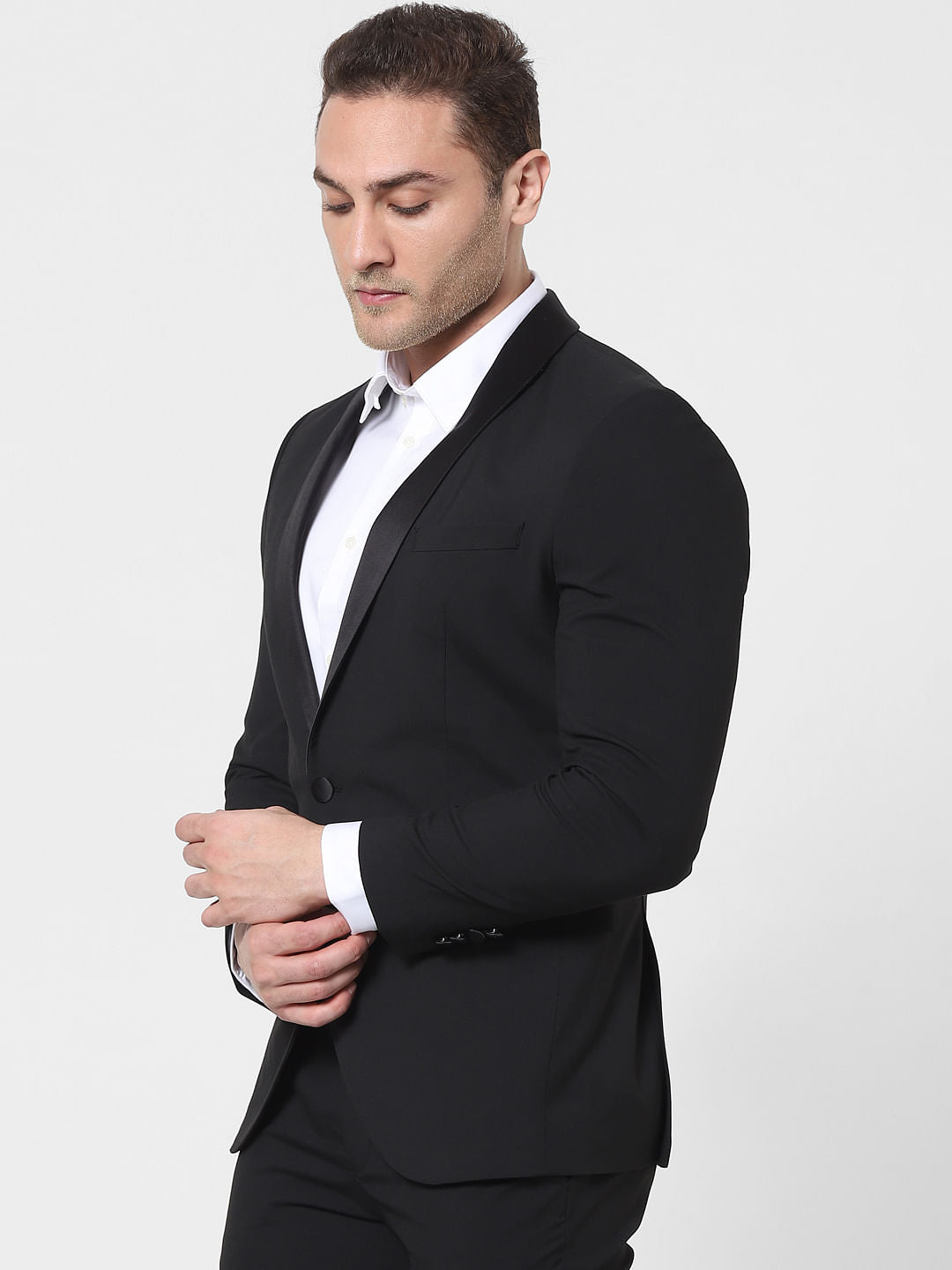 Black Slim Fit Blazer