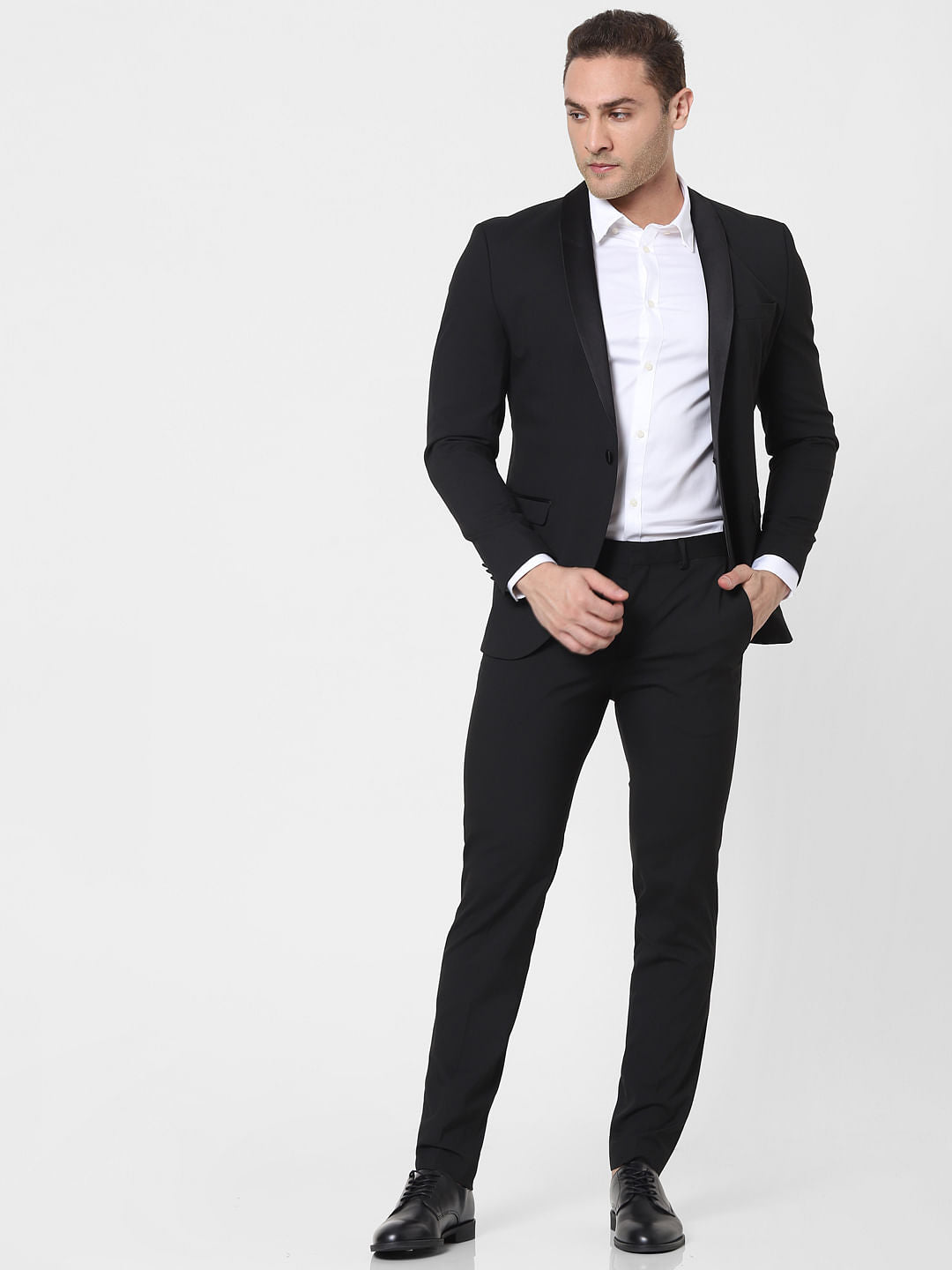 Black Slim Fit Blazer