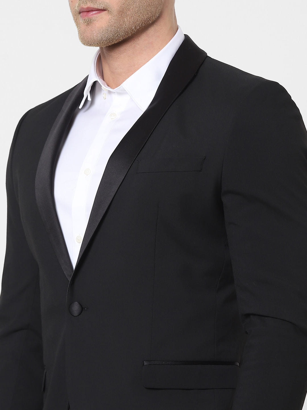 Black Slim Fit Blazer