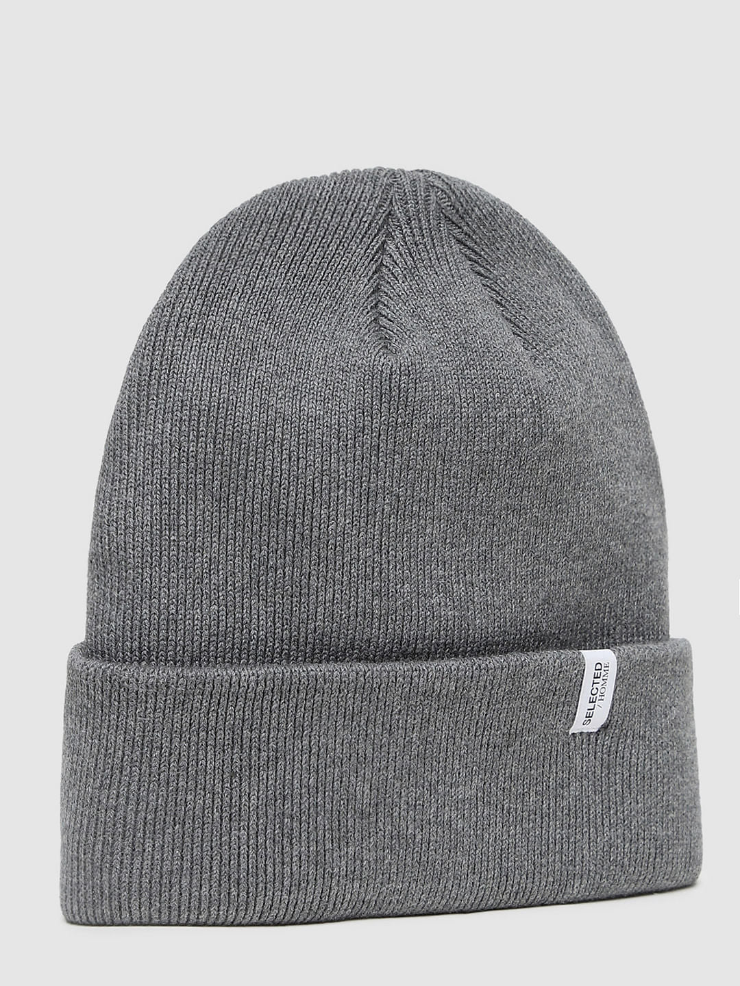 Grey Organic Cotton Beanie