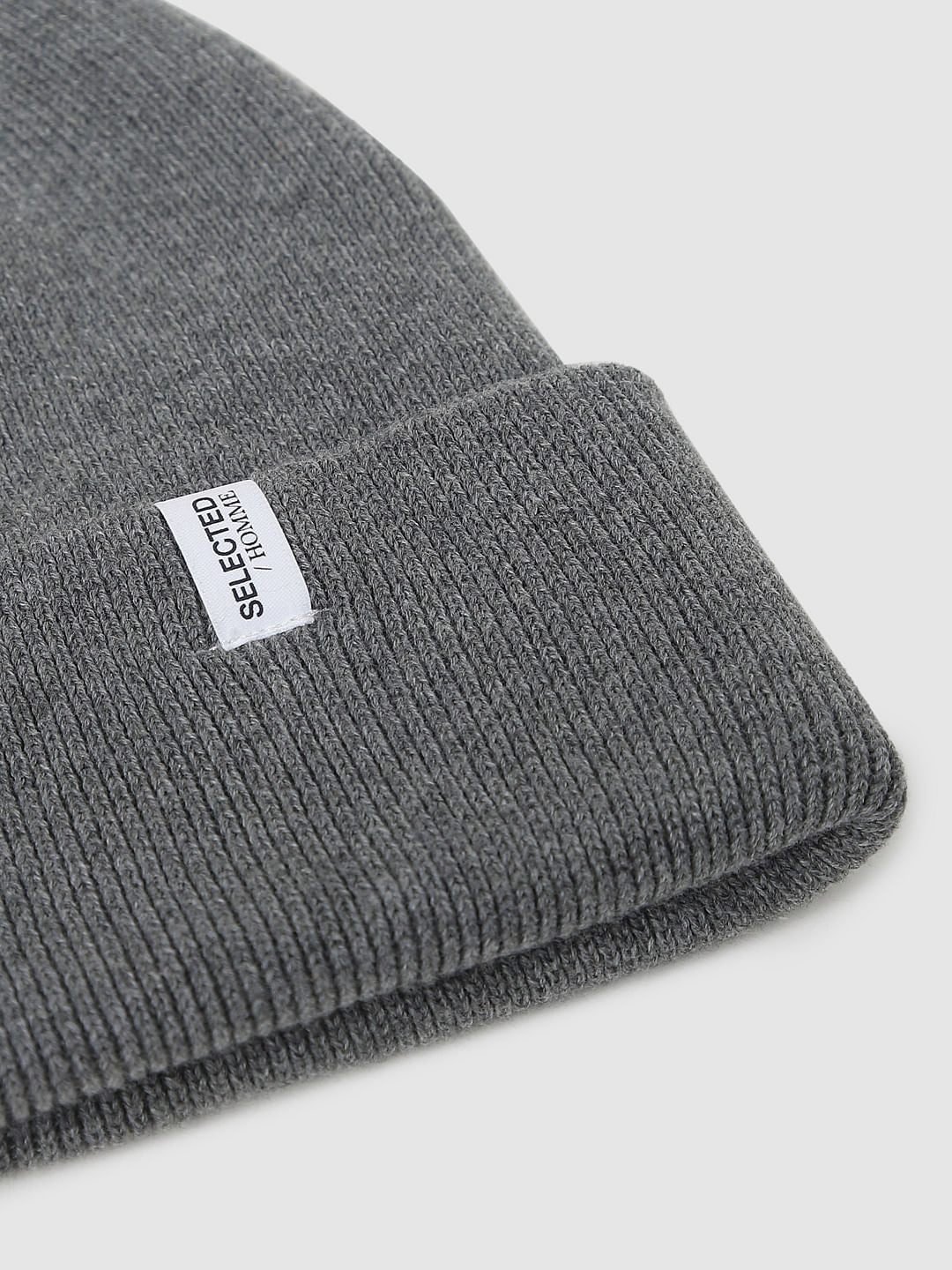 Grey Organic Cotton Beanie
