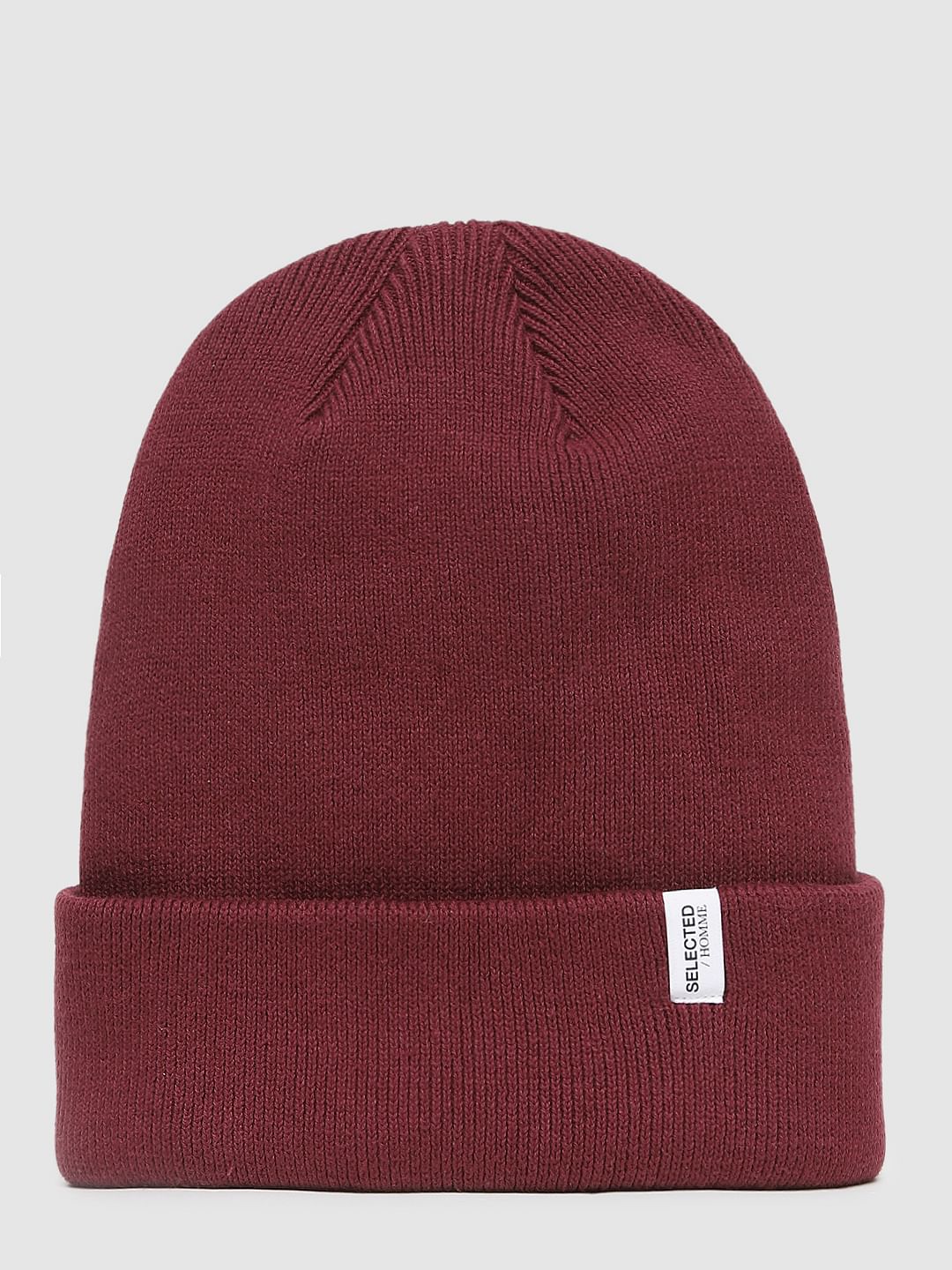 Red Organic Cotton Beanie