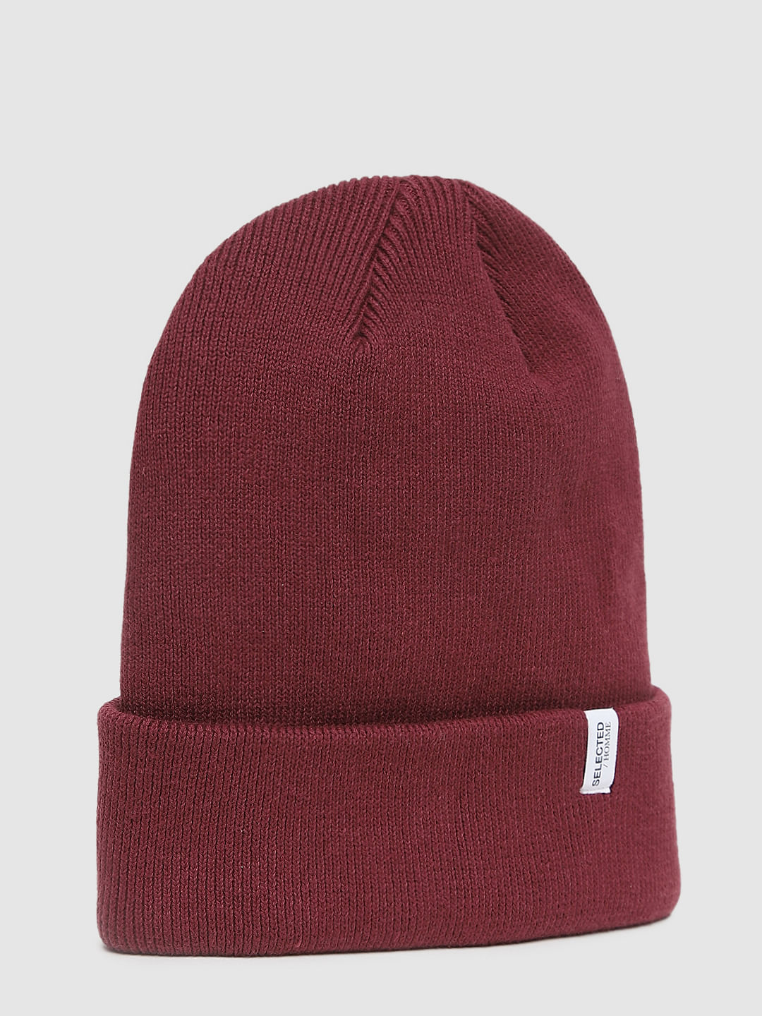 Red Organic Cotton Beanie