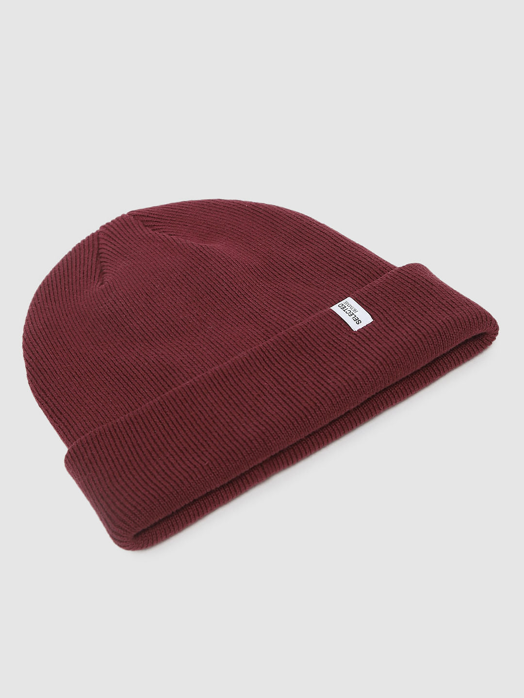 Red Organic Cotton Beanie