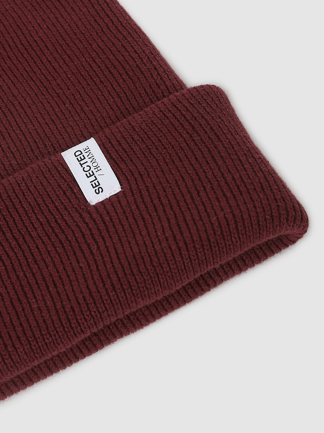 Red Organic Cotton Beanie