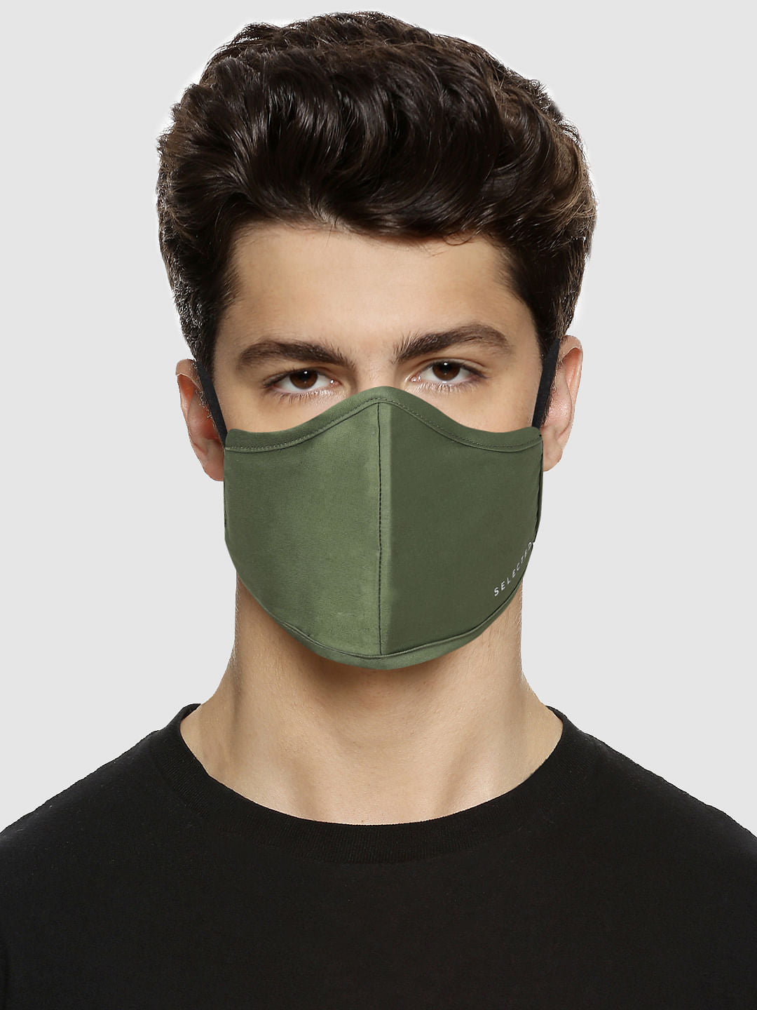 Green N95 Mask With 3 Changeable Pm2.5 Filter