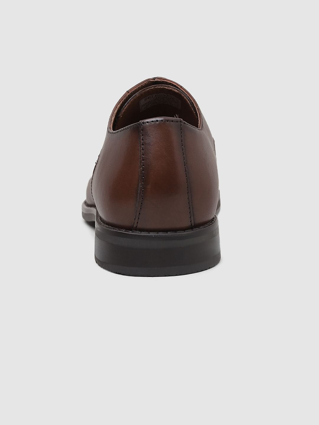 Dark Brown Leather Formal Shoes