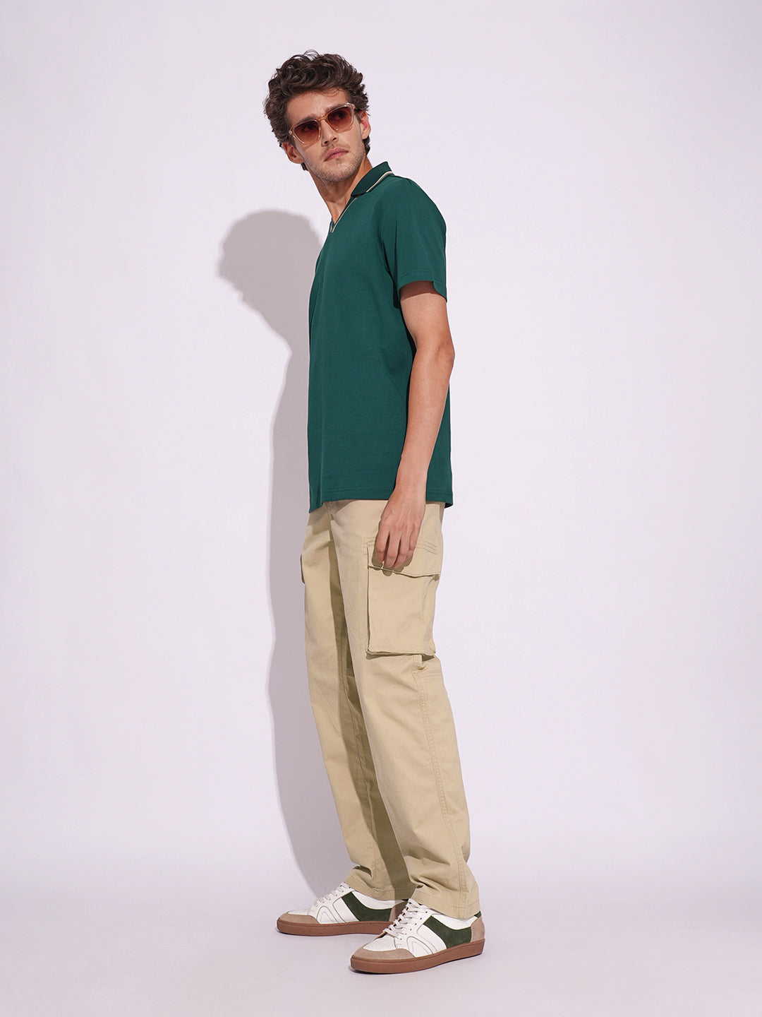 Cotton Regular Fit Cargo Pants