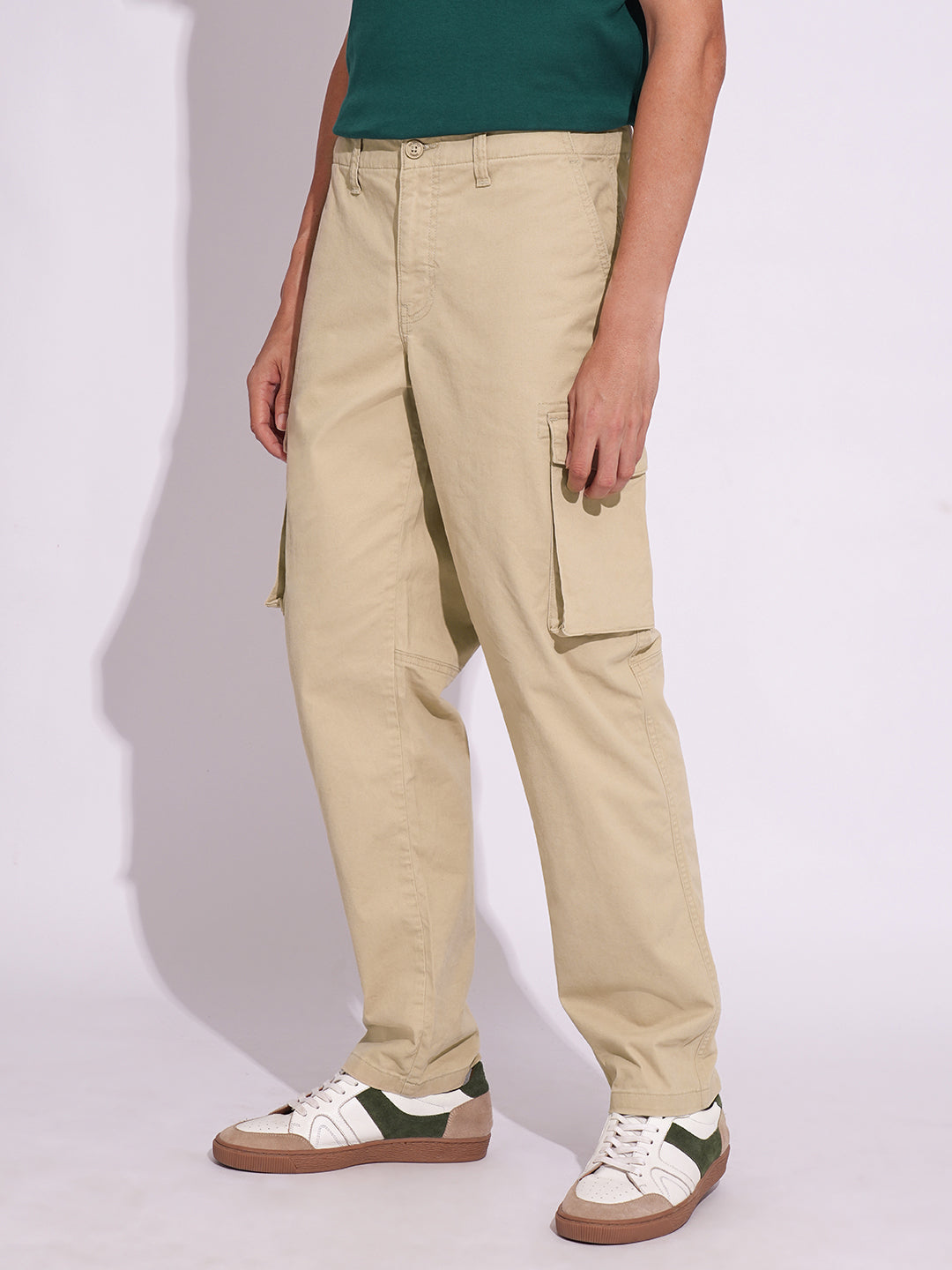 Cotton Regular Fit Cargo Pants