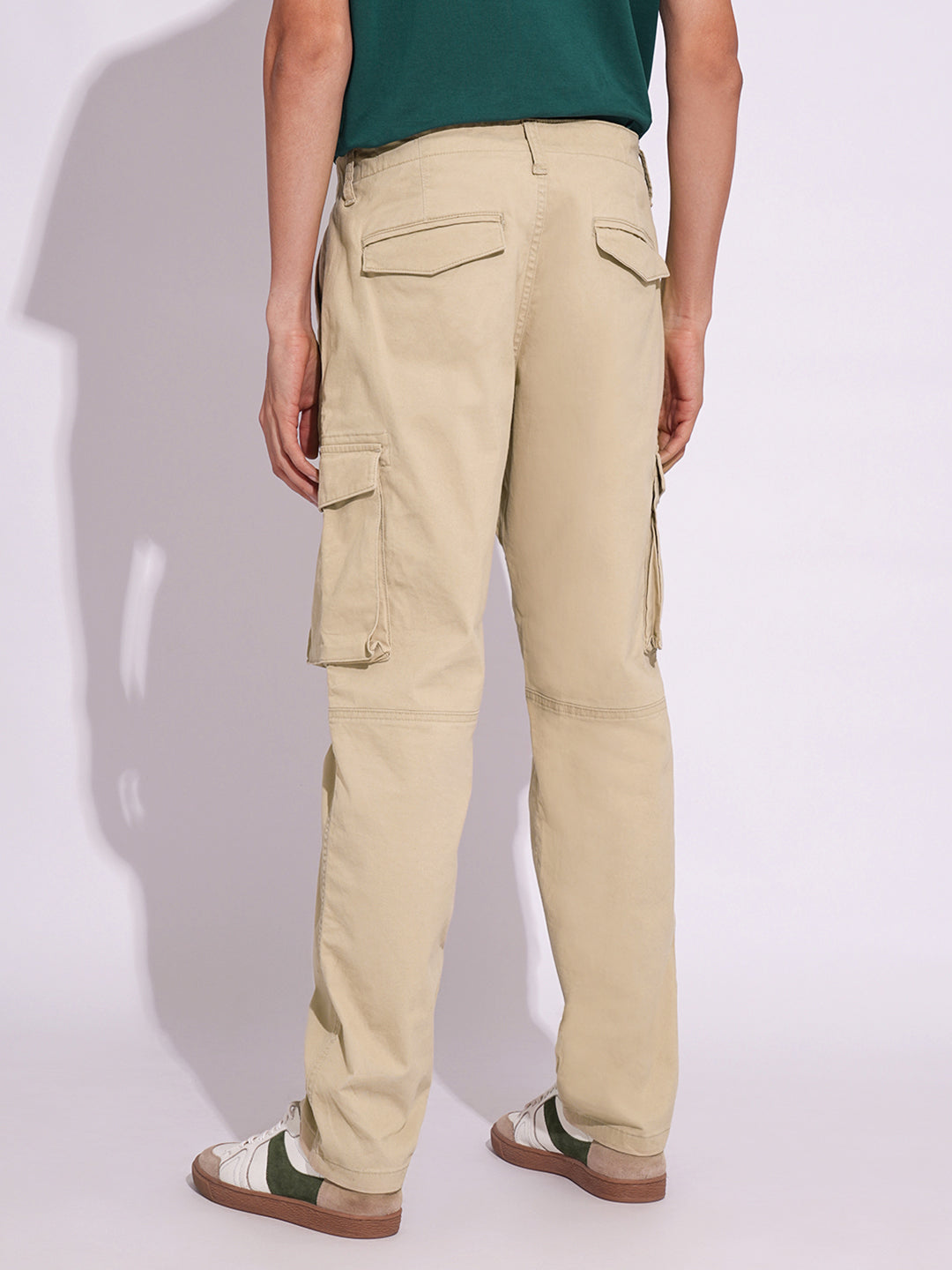 Cotton Regular Fit Cargo Pants