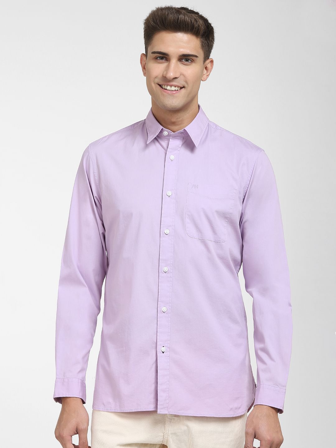Lilac Formal Full Sleeves Shirt