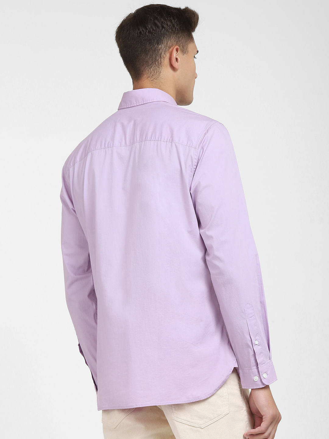 Lilac Formal Full Sleeves Shirt