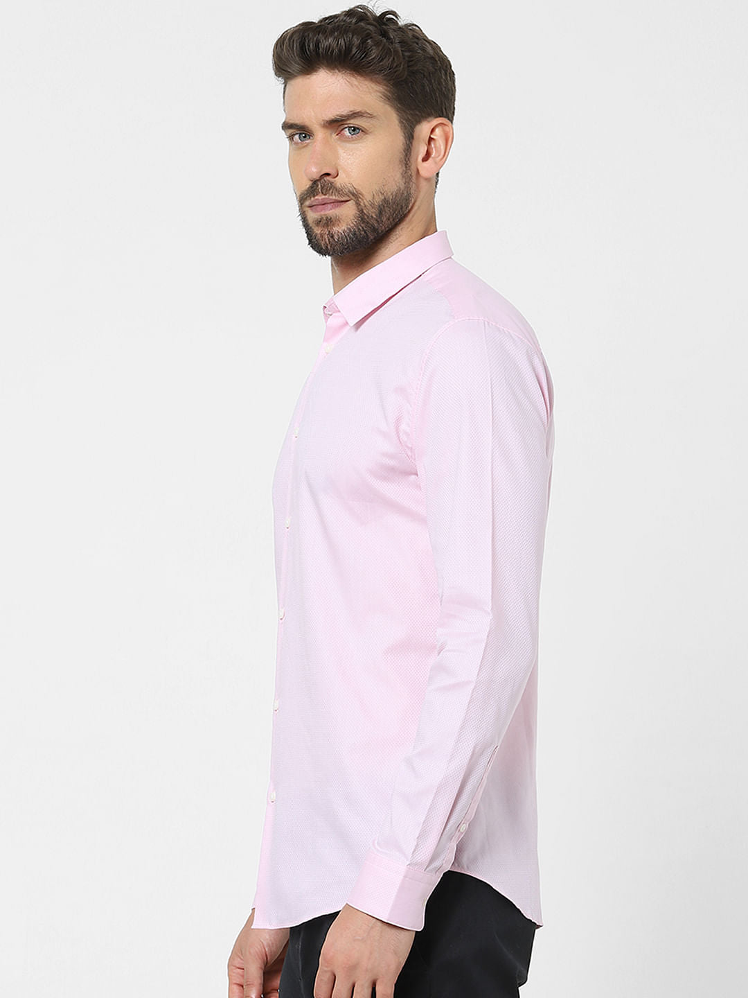 Pink Full Sleeves Shirt