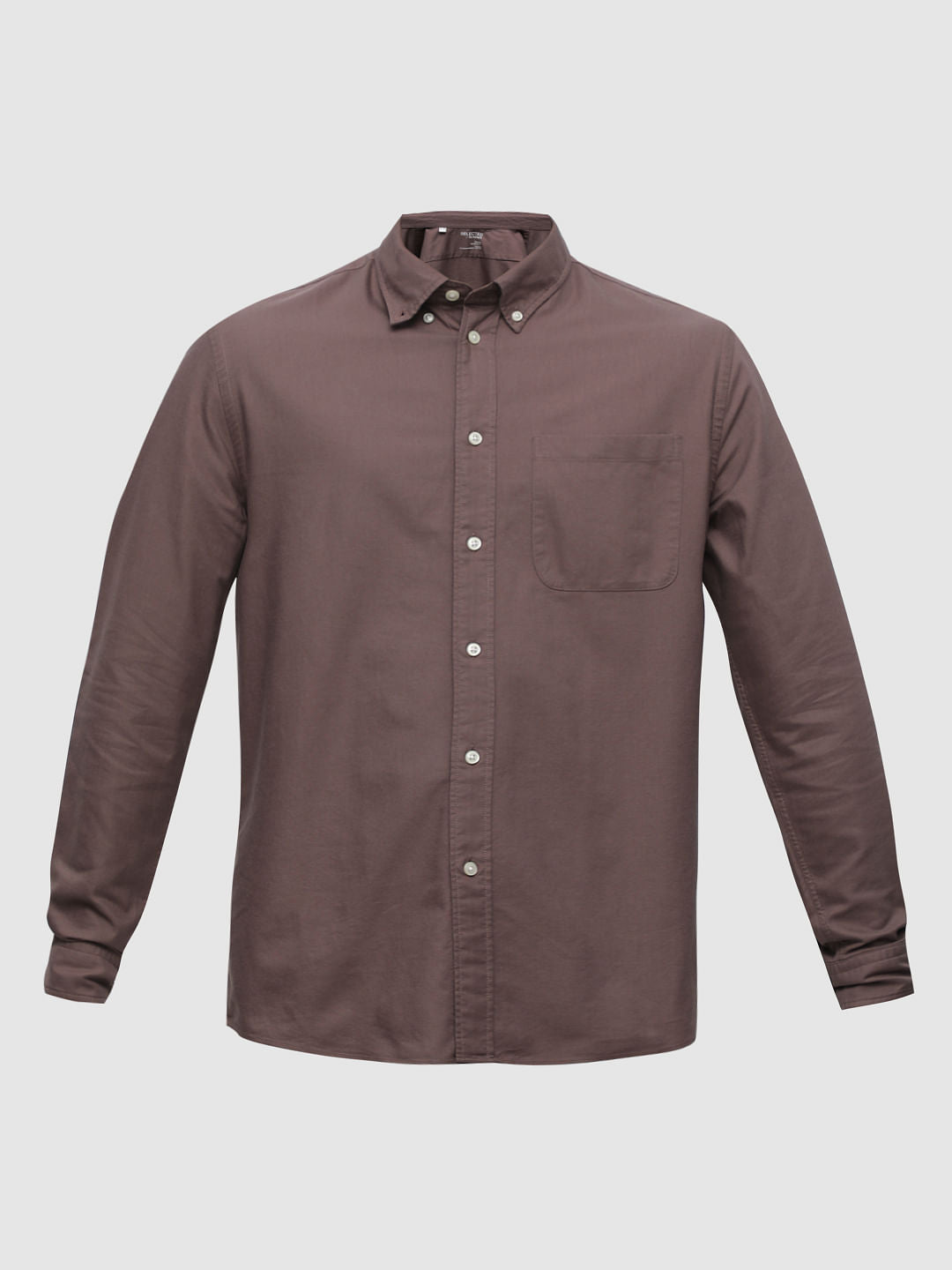 Brown Oxford Shirt