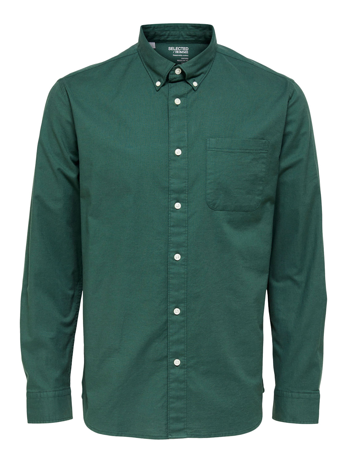 Green Oxford Flex Shirt