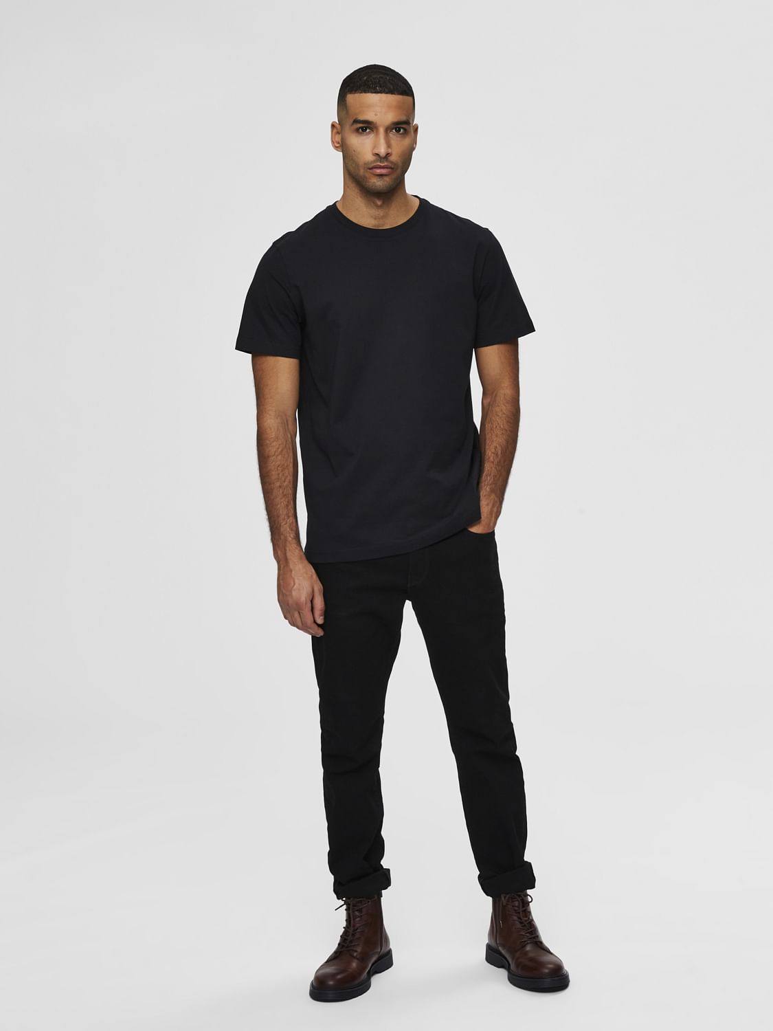 Black Organic Cotton T-Shirt