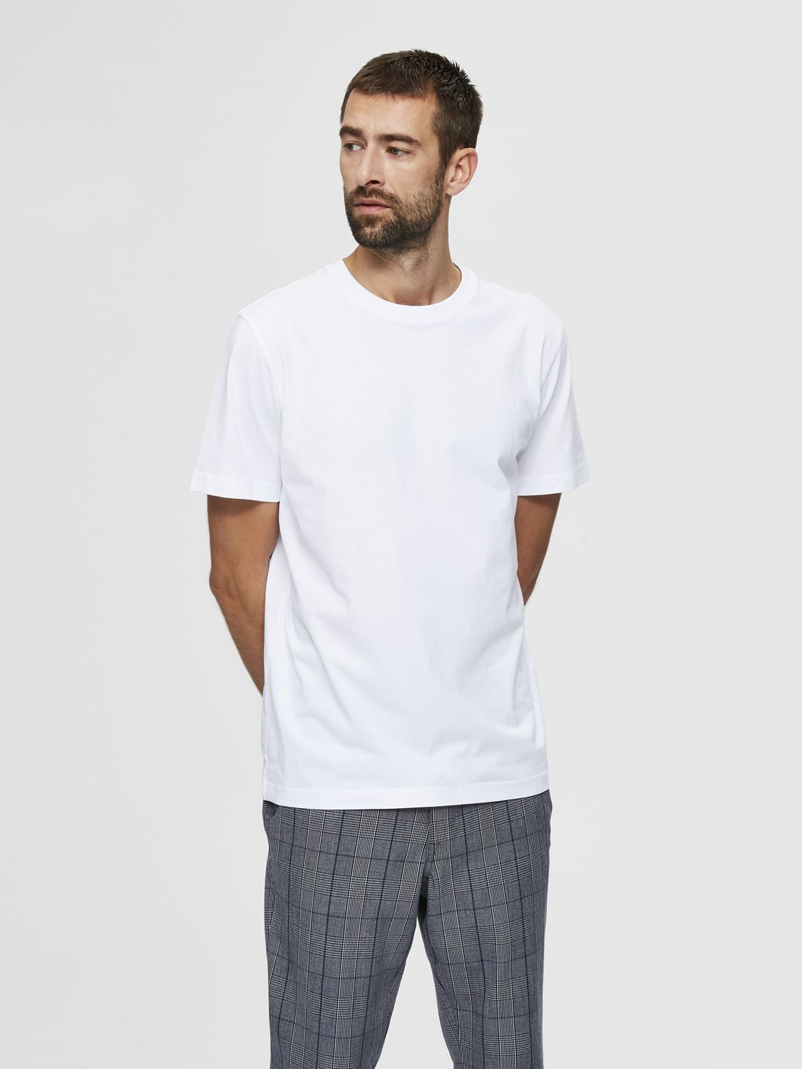 White Crew Neck T-Shirt