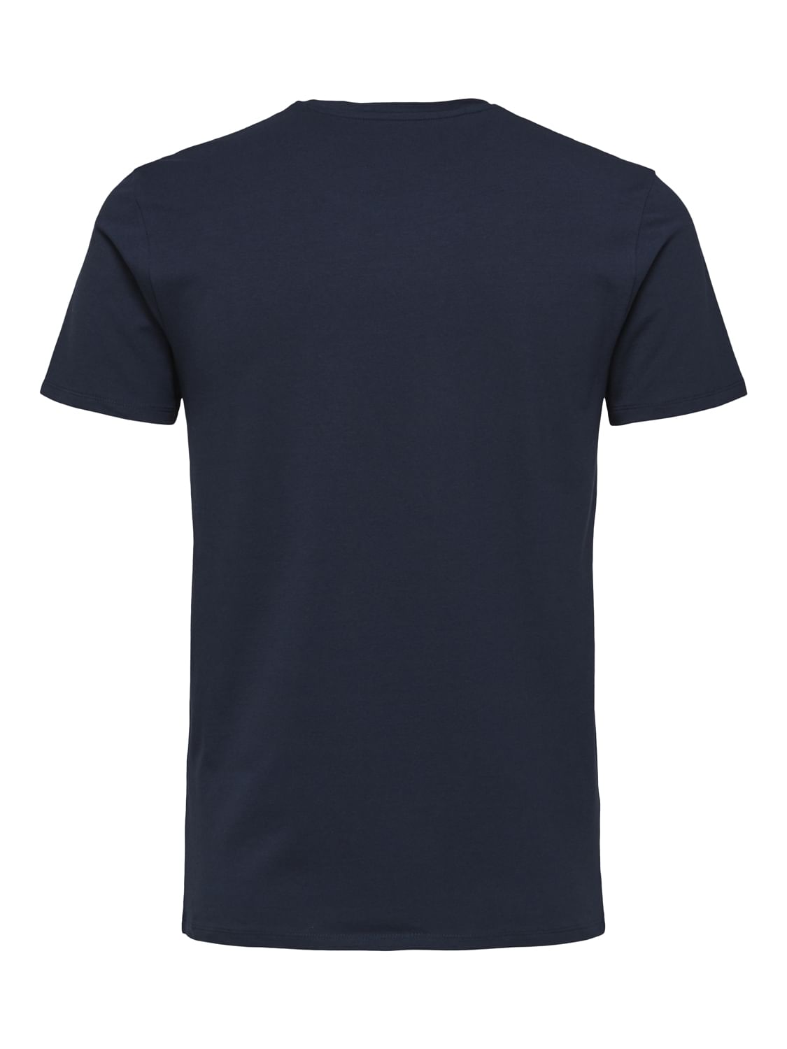 Navy Blue Crew Neck T-Shirt