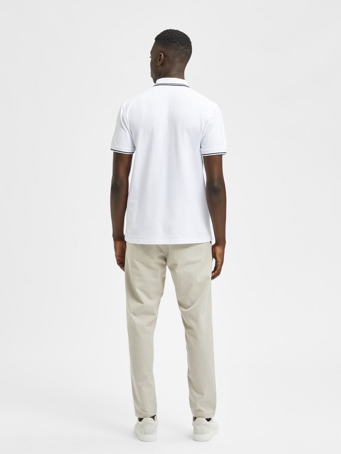 White Polo T-Shirt