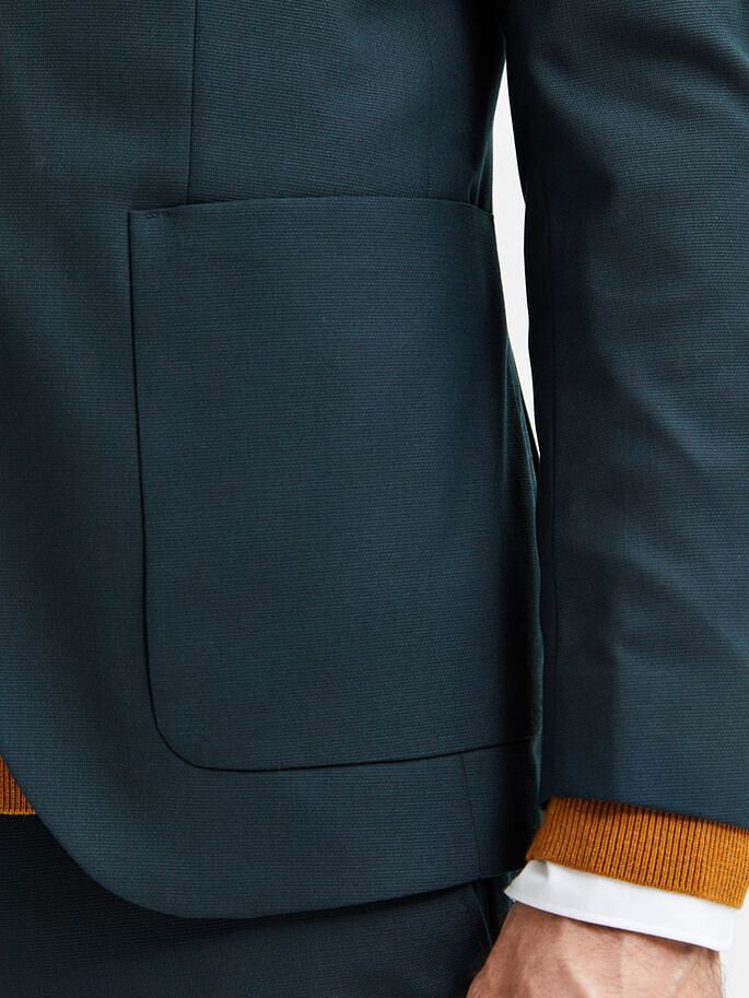 Dark Green Formal Suit Blazer