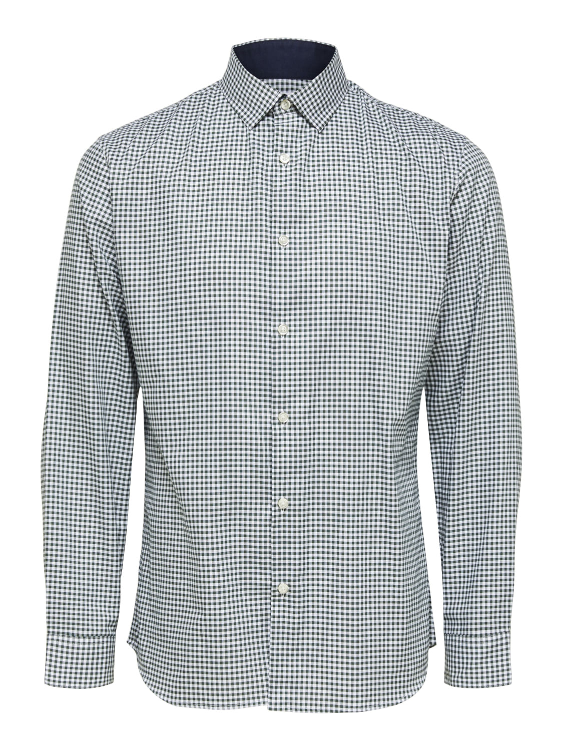 Green Check Full Sleeves Shirt