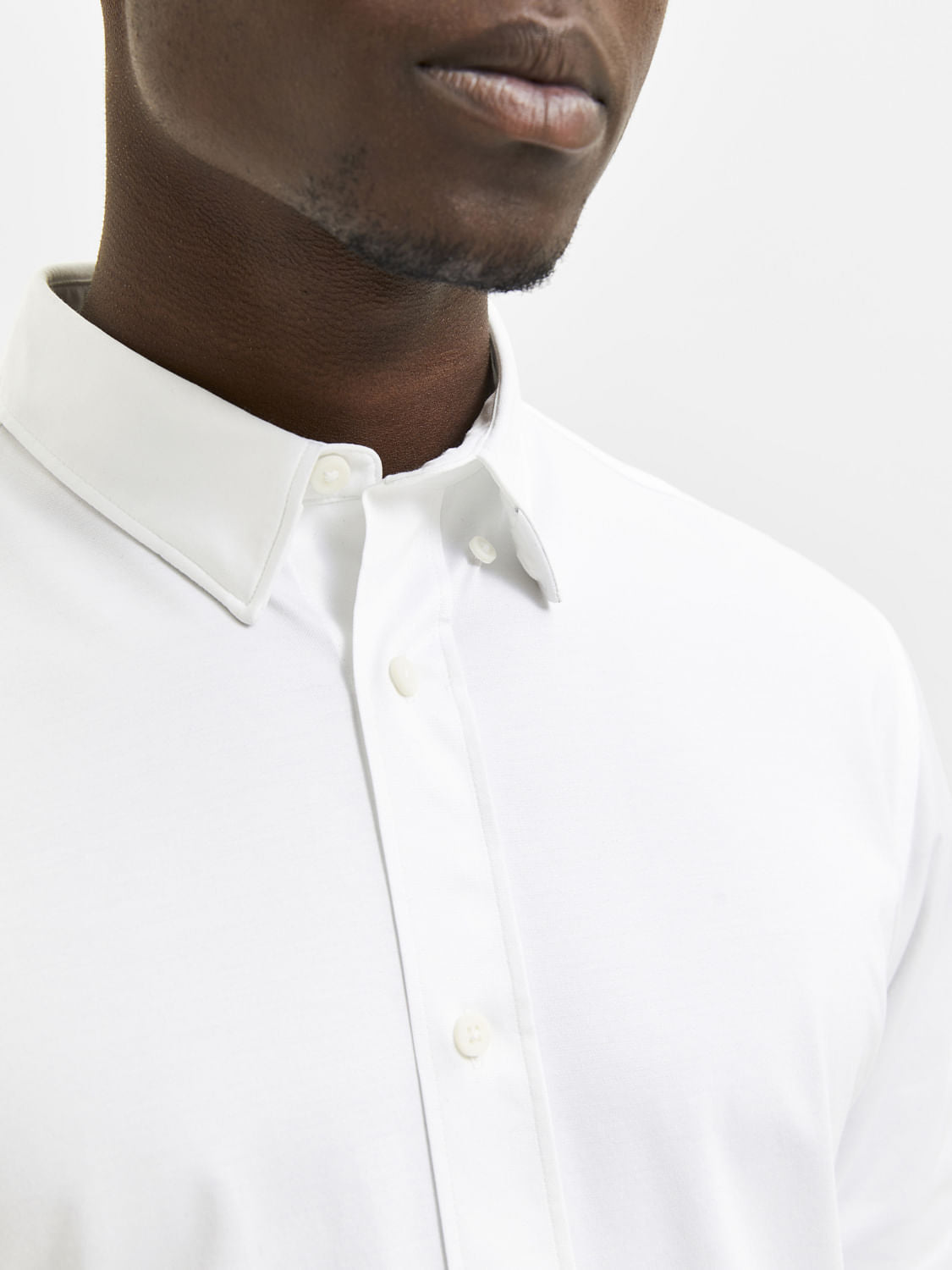 White Full Sleeves Shirt