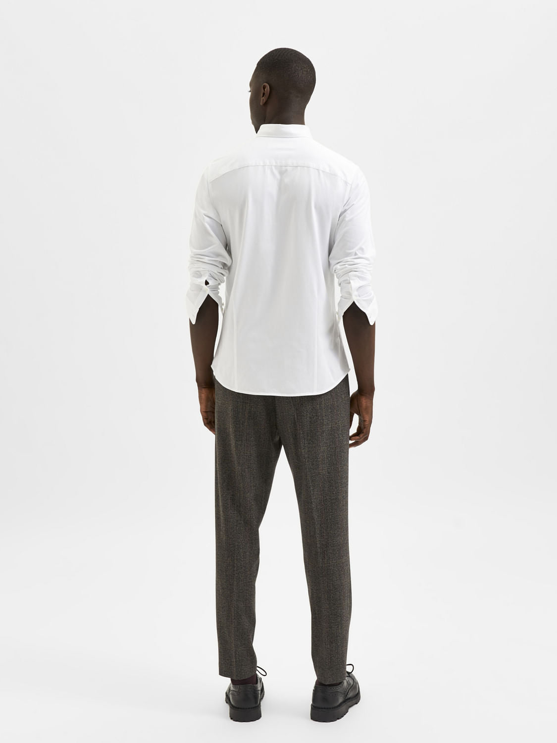 White Full Sleeves Shirt