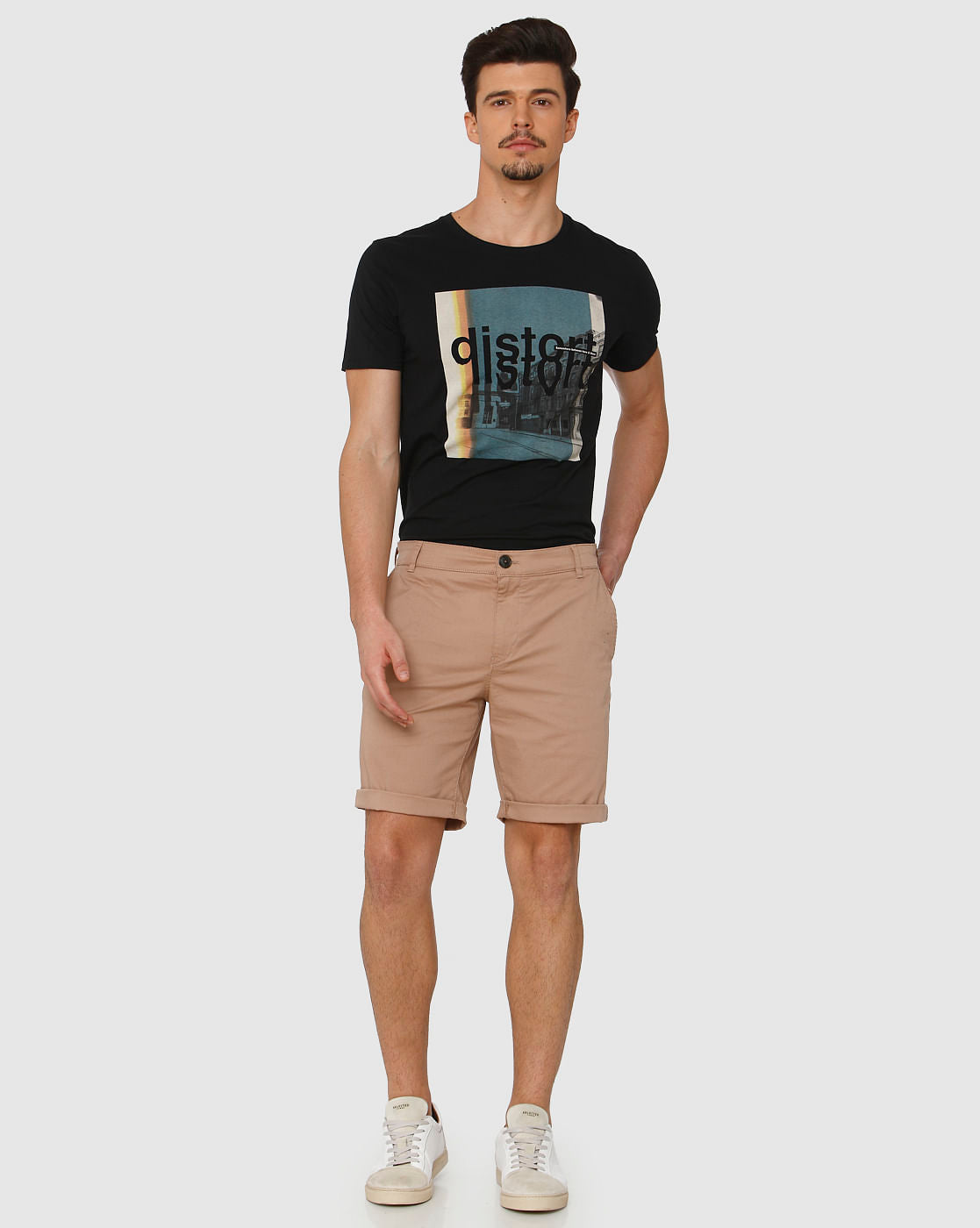 Brown Chino Shorts