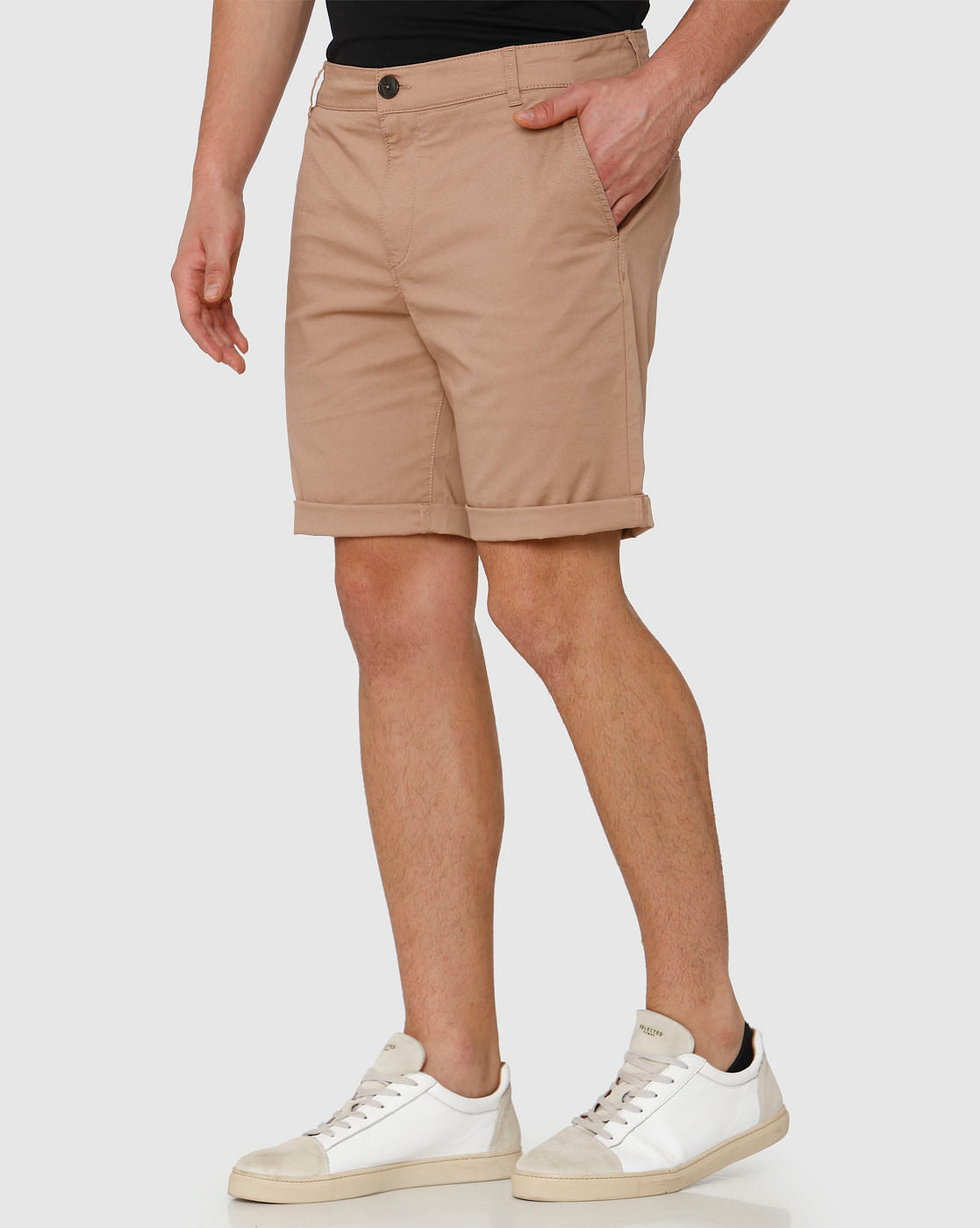 Brown Chino Shorts