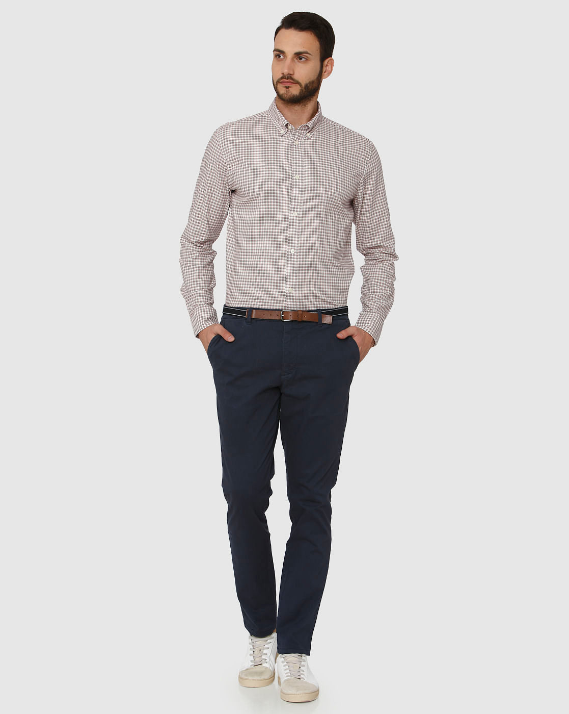 Blue Slim Fit Chinos