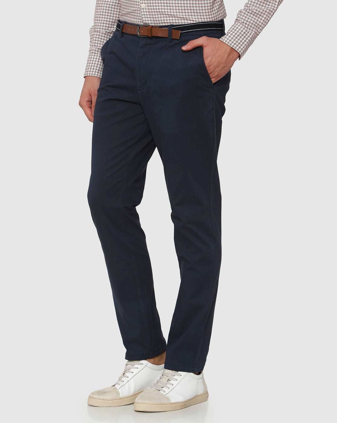 Blue Slim Fit Chinos