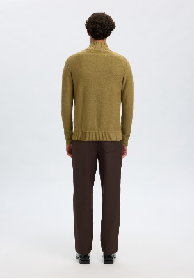 Half-Zip Organic Cotton Pullover