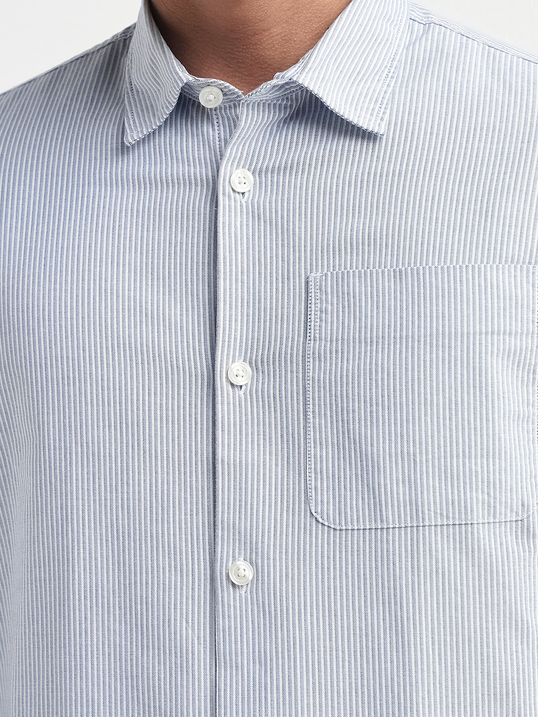 Organic Cotton Striped Shirt