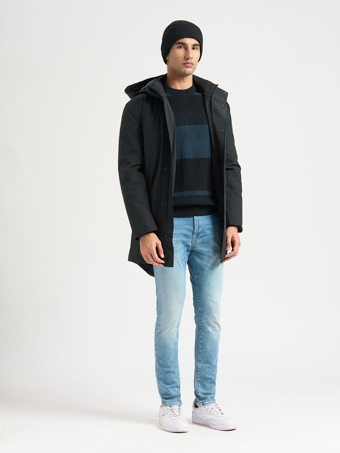 Organic Cotton Colourblocked Pullover