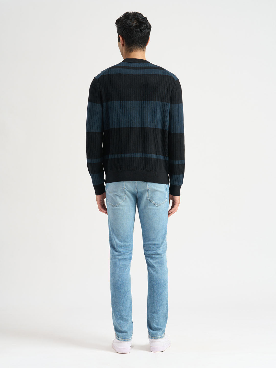 Organic Cotton Colourblocked Pullover