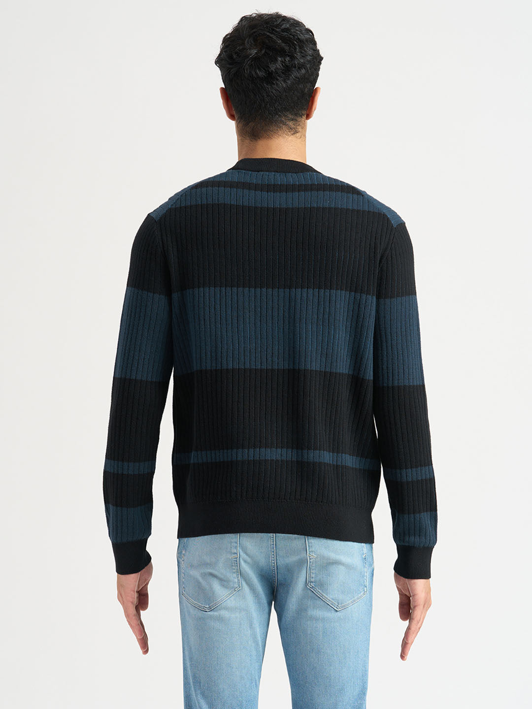 Organic Cotton Colourblocked Pullover