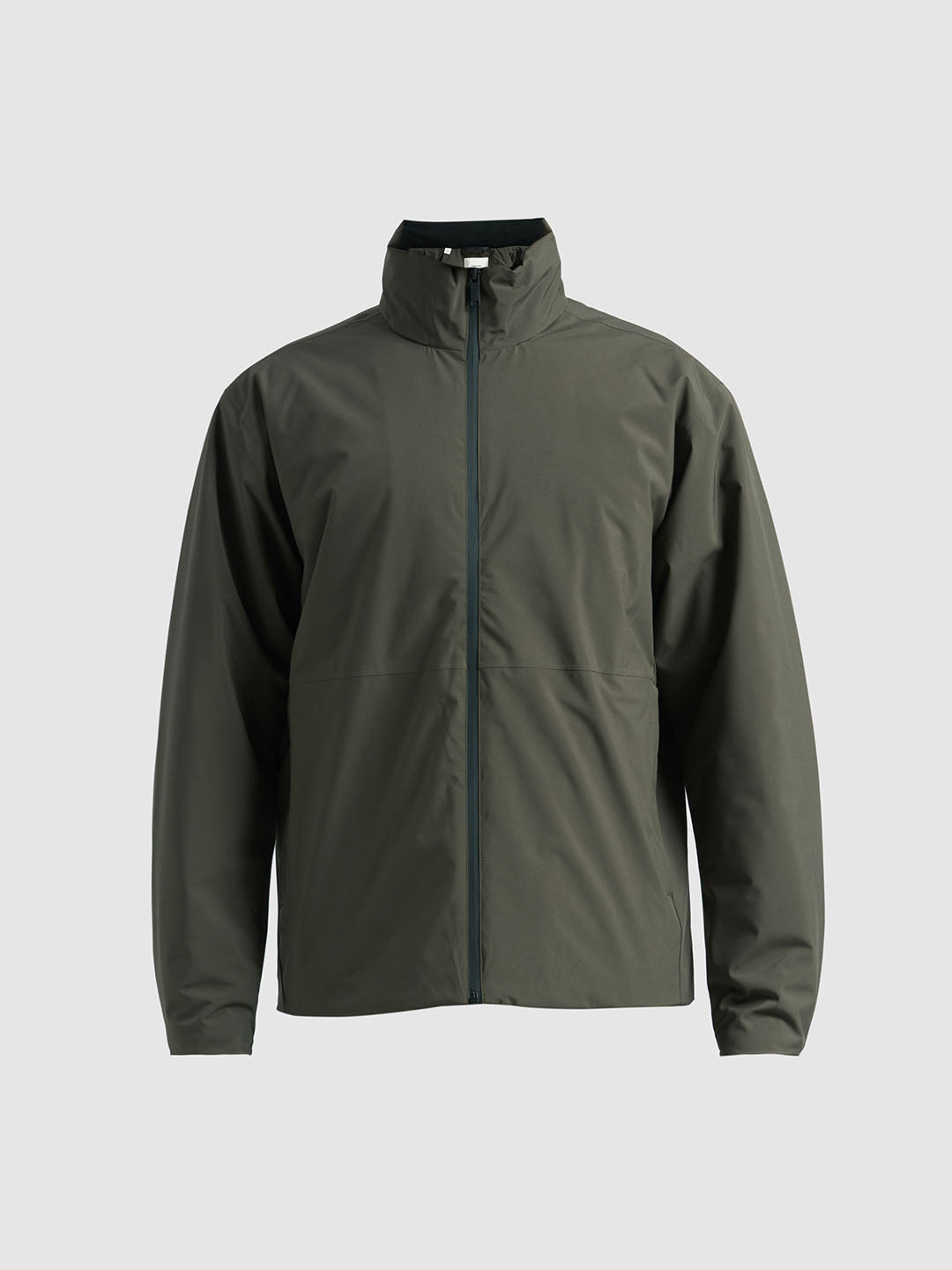 High Neck Urban Tech Jacket - Green