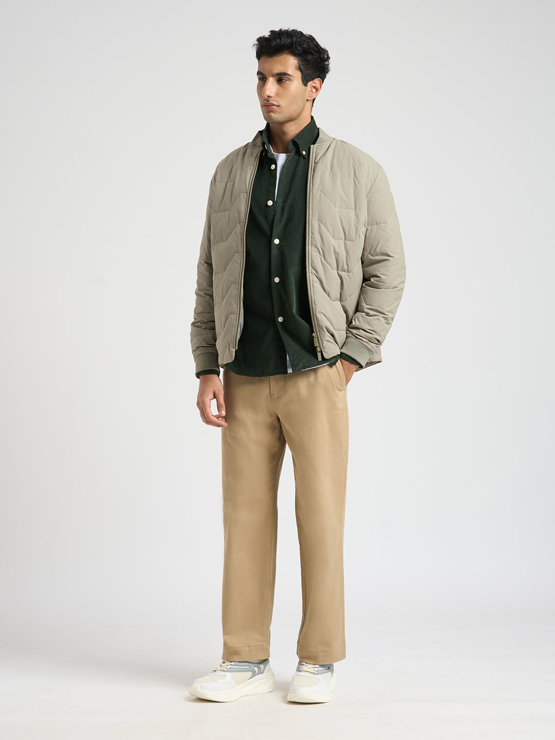 Green Danni Button Down Shirt