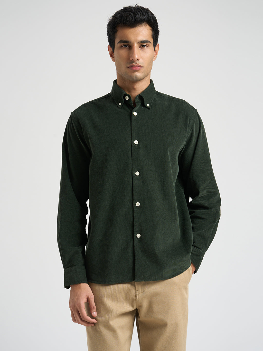 Green Danni Button Down Shirt
