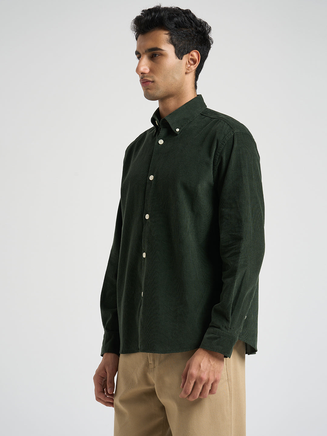 Green Danni Button Down Shirt