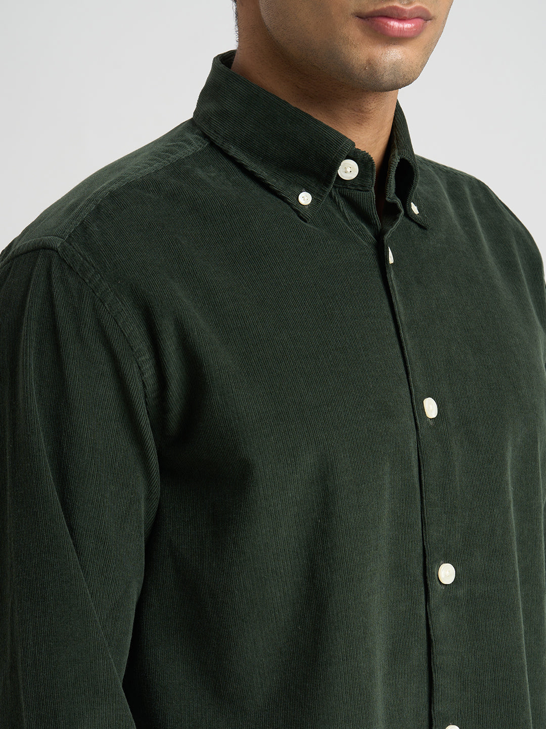 Green Danni Button Down Shirt