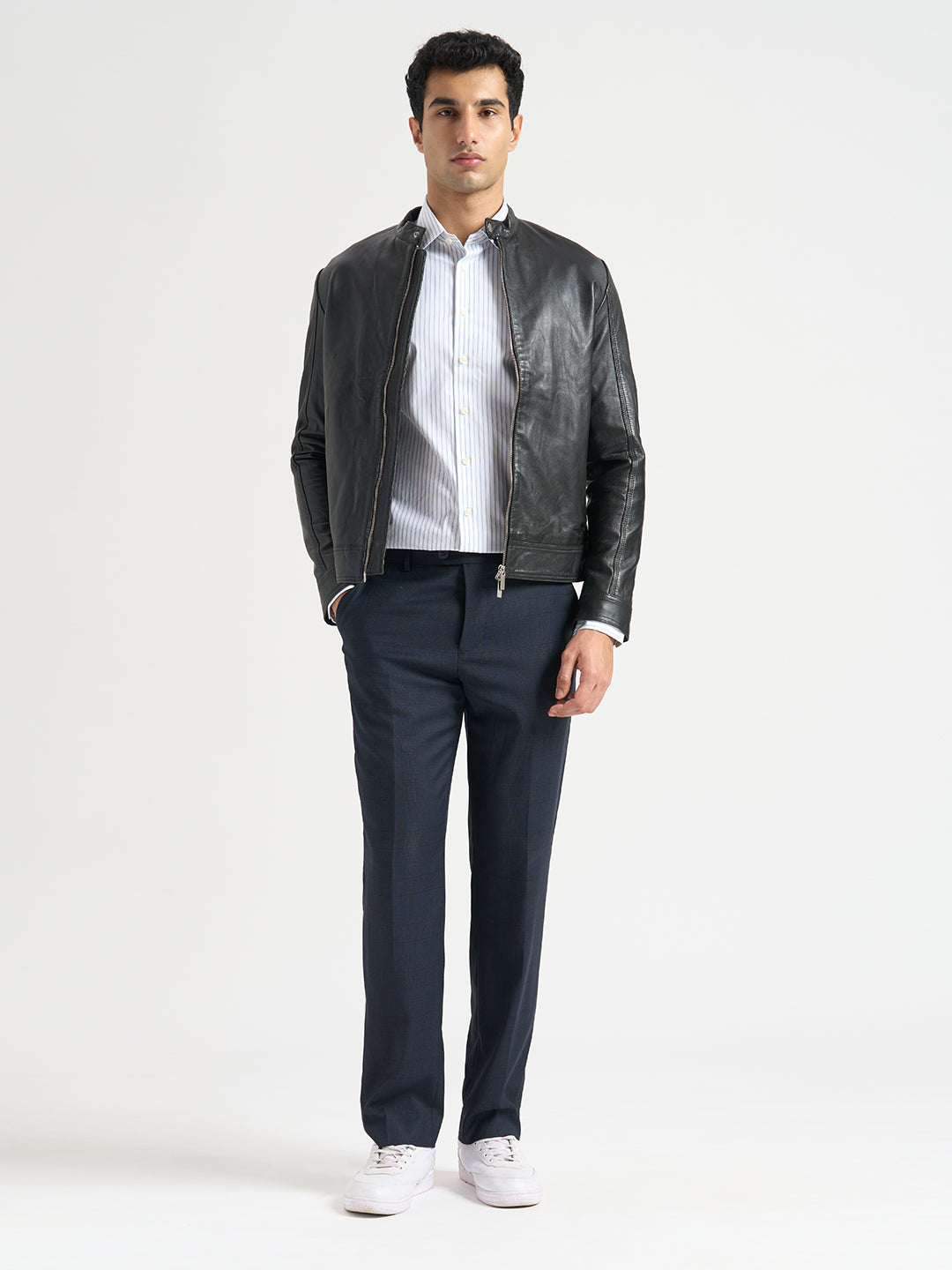 Striped Stretch Slim Fit Shirt