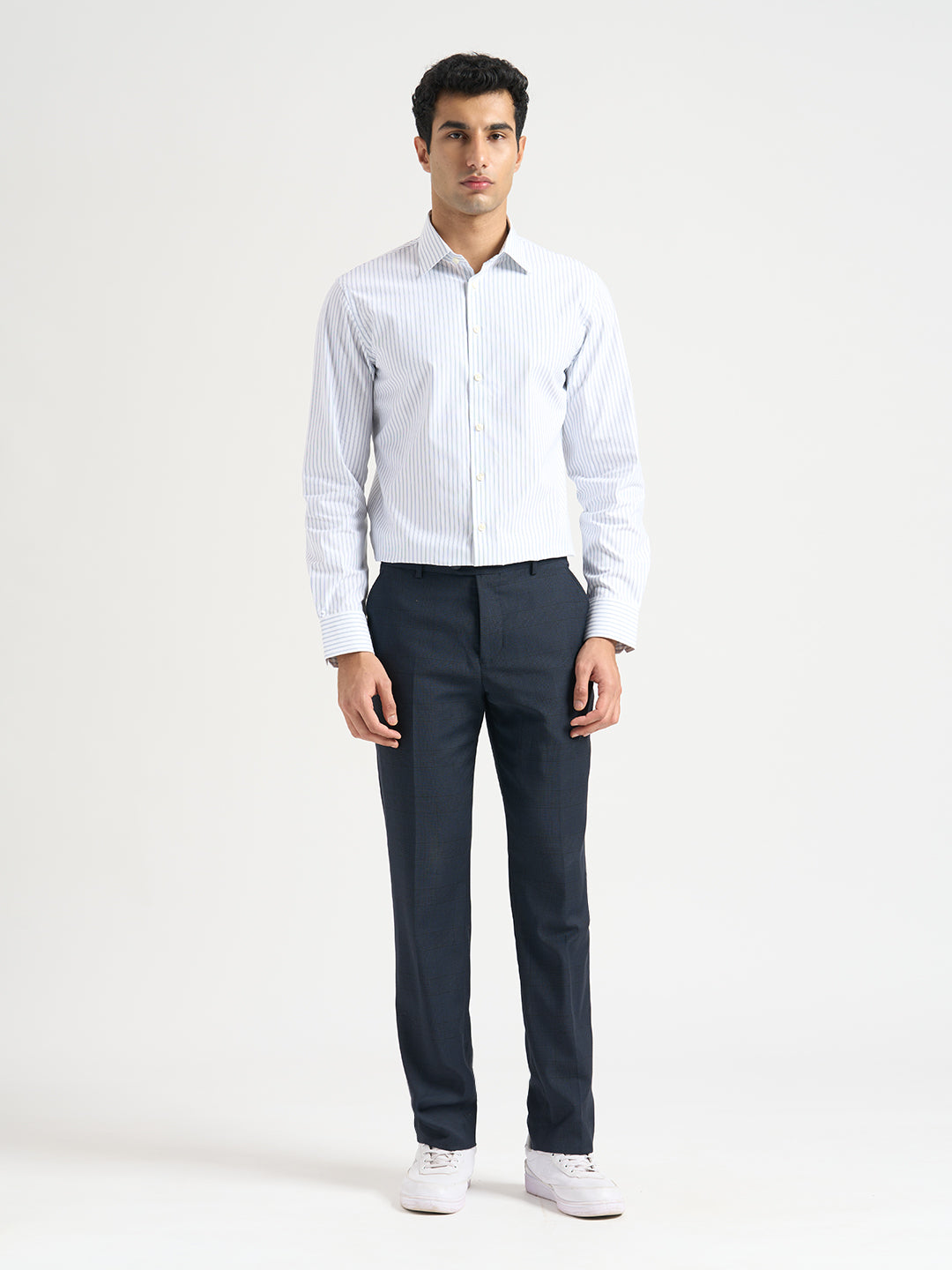 Striped Stretch Slim Fit Shirt