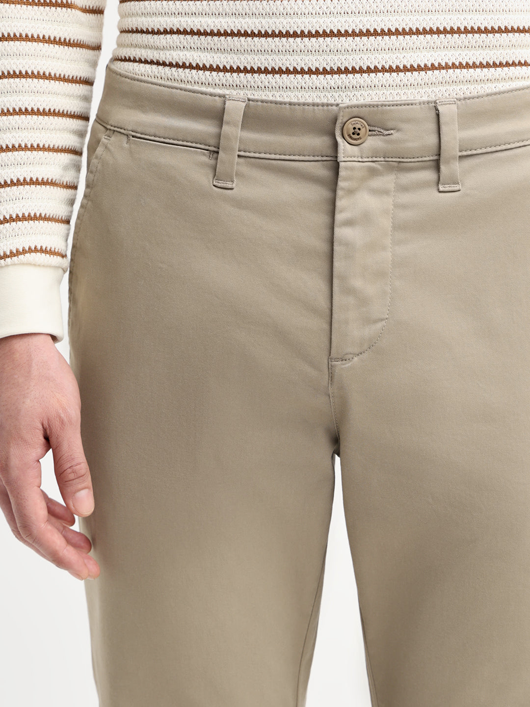 Beige Chino Pants