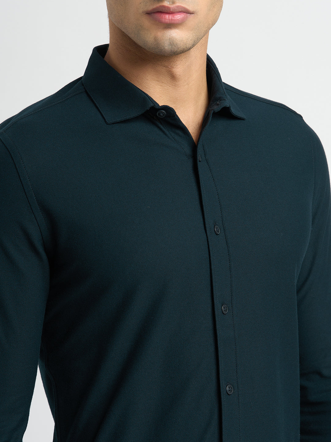 Knitted Full Sleeves Shirt