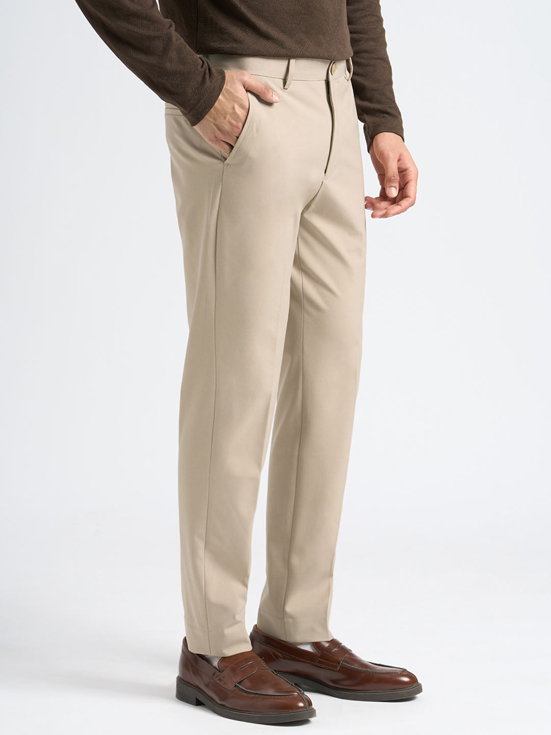 Slim Fit Tailored Trousers