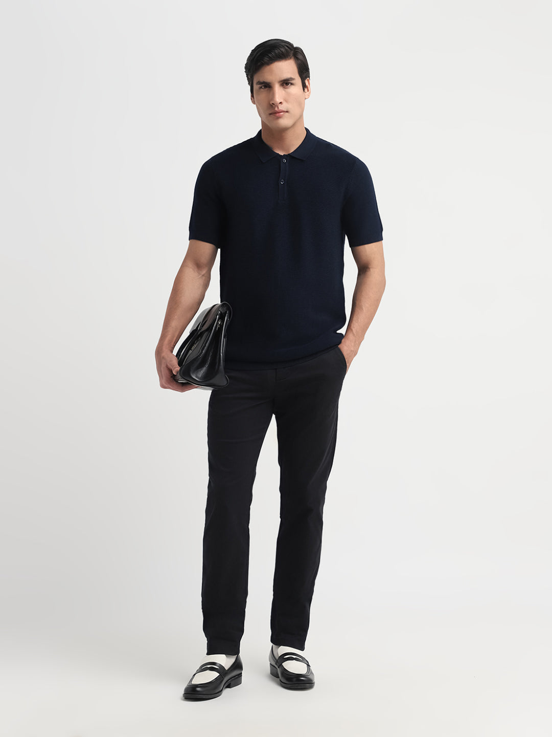 Alex Cotton Knitted Polo