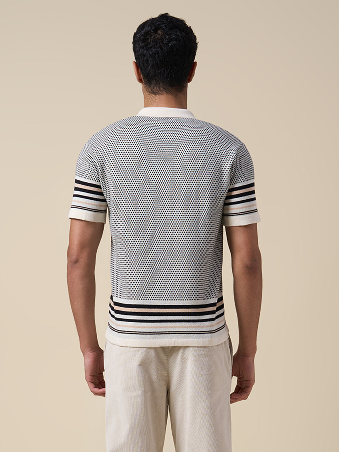 Cotton Knitted Polo Shirt