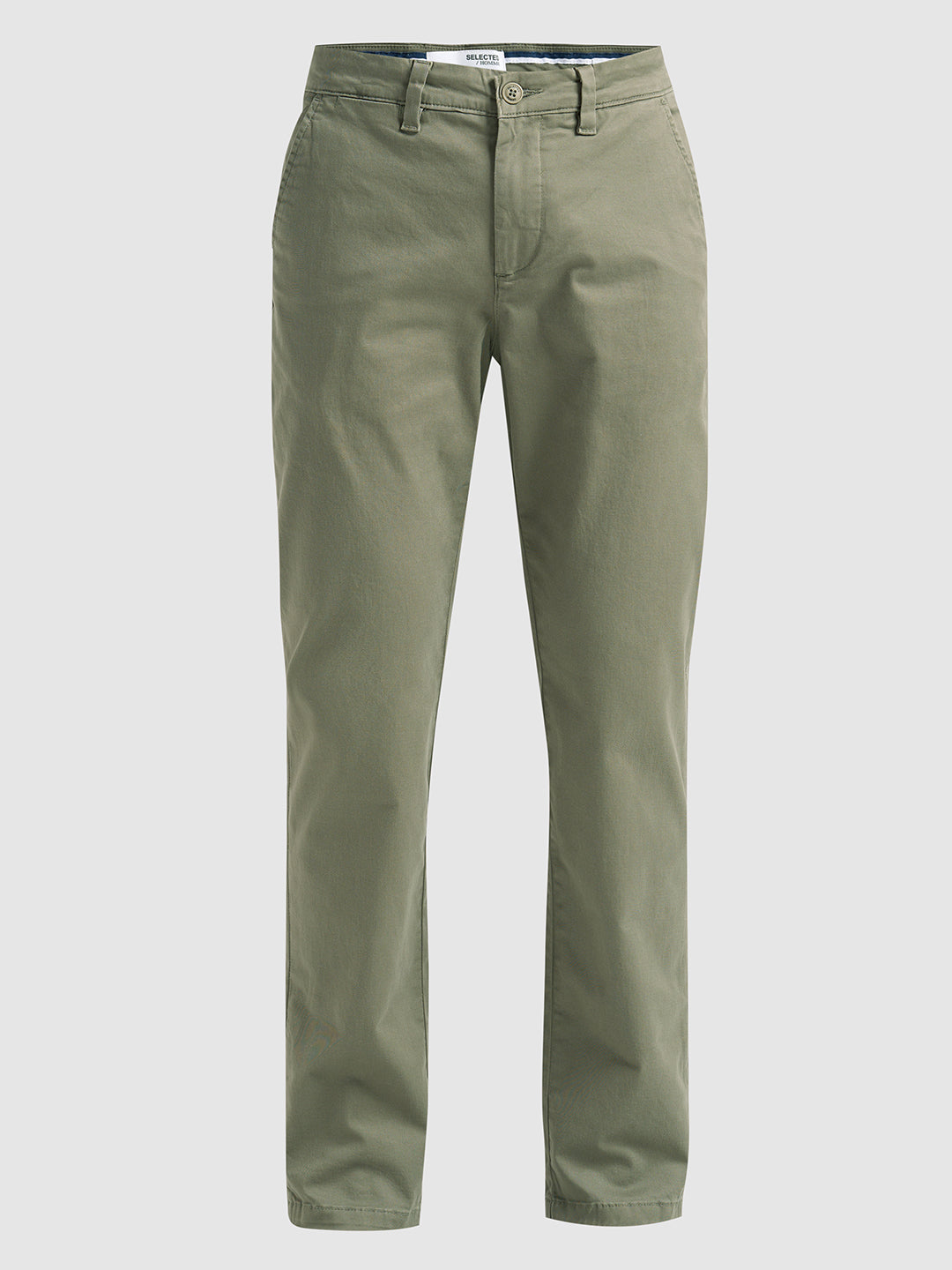 Green Slim Fit Chino Pants